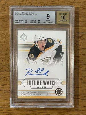 Reloj David Pastrnak 2014-15 Future Automático RC Bgs 9/10 Foto 1 de 3