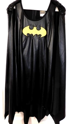 Rubies Batgirl or Batwoman Halloween Costume Dress & Cape Size Small - Image 1 of 4