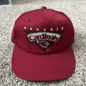Vintage Phoenix Cardinals NFL Red & Black Football  Snapback Hat Youngan Cap - Picture 1 of 8