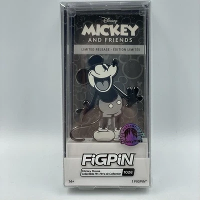 FiGPiN #1028 Mickey Mouse & Friends • Official Disney Pin Trading • Badge • New - Image 1 of 4