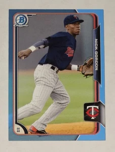 Nick Gordon 2015 Bowman Chrome - Promoción exclusiva #NNO Twins - Imagen 1 de 3