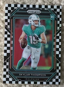 2022 Panini Prizm Skylar Thompson Checkerboard Ssp Rc! - Picture 1 of 2