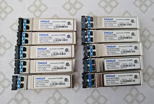 10X Finisar FTLX1471D3BCL 10Gb LR 1310NM 10KM SFP+Transceiver 10000BaseLC Single - Picture 1 of 2