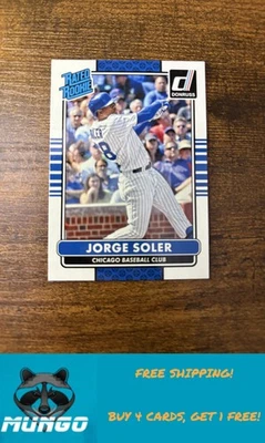 2015 Donruss #37 Jorge Soler Chicago Cubs Rookie - Image 1 of 2