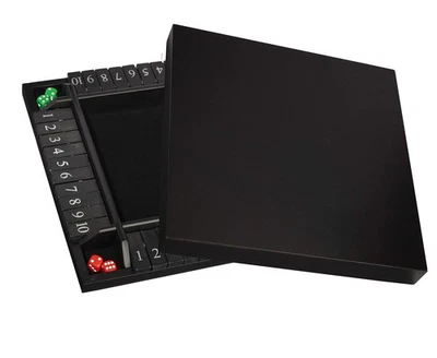 Shut The Box Board Game - Classic 4 Player Wooden Table Top Dice Game for Fam... - Image 1 of 4