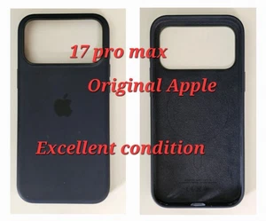 Custodia silicone originale Apple iPhone 17 Pro Max blu notte MGFP4ZM/A - Foto 1 di 8