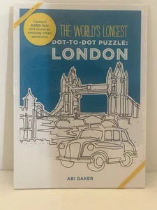 Das längste Punkt-zu-Punkt-Puzzle der Welt: London Hardcover neu versiegelt - Bild 1 von 3
