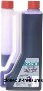 Cydectin Pour-on For Beef And Dairy Cattle Moxidectin 500mL EXP 1/26+ NEW NO BOX - Picture 1 of 1