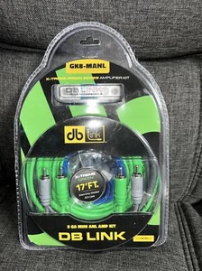 Db Link Wiring GK8-MANL Amp Kit Anl Xtreme Green NIB - Picture 1 of 3