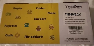 VynnZone TN660 TN-660 Toner Brother kompatibel Patrone 2 Stück Lasertinte Drucker - Bild 1 von 9