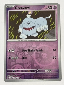 Juego de cartas coleccionables Pokémon Corona Estelar Holograma Inverso Greavard 070/142 - Imagen 1 de 2