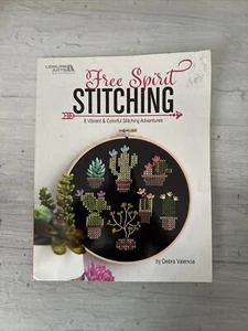 Leisure Arts Free Spirit Stitching  Cross Stitch Pattern Embroidery NEW Book - Bild 1 von 10