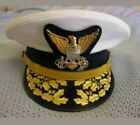 USA Hat Cap Kepi - CUSTOM Replica US Coast Guard Admiral Hat Cap IMPERIAL