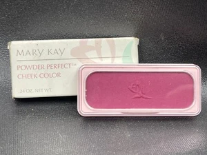 Mary Kay Powder Perfect Cheek Color Blush Mulberry 3534 *NEW OLD STOCK - Picture 1 of 3