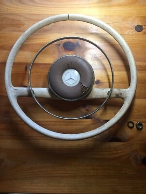 Volante W111 W113 W108 Mercedes Benz Marfil 220se 250se 280SL Foto 1 de 4