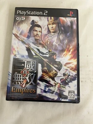 [g241] Brand New Shin Sangoku Musou 4 Empires Sony PlayStation 2 PS2 Japan - Image 1 of 3