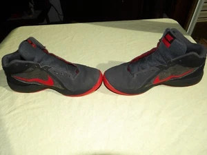 😁Nike Air Overplay IX Premium Red and Black Men's Shoe Size 10 831574-006 - Picture 1 of 7