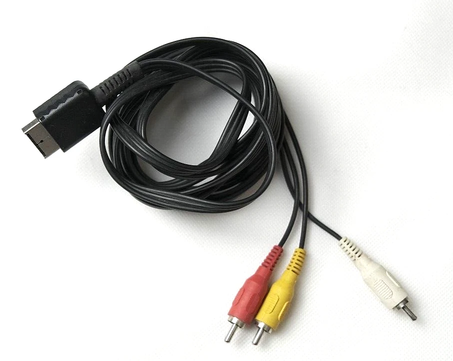 Official Sony Playstation PS1 PS2 PS3 AV power cable Authentic TESTED - Image 1 of 1