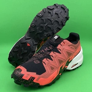 Scarpe da trekking Salomon Spikecross 6 GTX Gore-Tex impermeabili 472707 da uomo taglia 9,5 - Foto 1 di 7