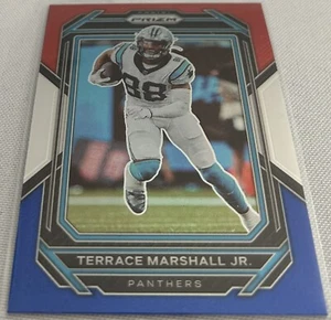 2022 Panini Prizm Football Terrace Marshall Jr. Panthers Red White & Blue Prizm - Picture 1 of 3