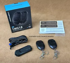 NUOVO Firstech/Compustar RF-P1WG18-AP Kit portachiavi avviamento remoto a 1 via, portata 1500 piedi - Foto 1 di 2