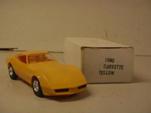 1980 GM CORVETTE ERTL WERBEAUTO GELBE EDITION - Bild 1 von 11