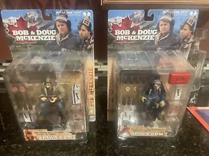 McFarlane Toys Bob & Doug McKenzie Strange Brew Figure Set NIB W/bonus ALBUM - Picture 1 of 7