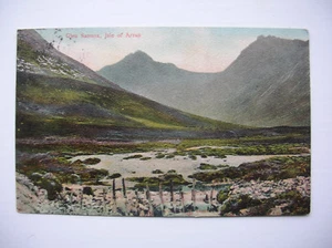 Arran postcard - Glen Sannox. Near Brodick, Corrie, Lochranza. (Reliable - 1905) - Picture 1 of 2
