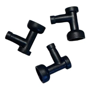 LEGO 4599b Rubinetto Rubinetto NERO Rubinetto Rubinetto 1 x 1 senza Foro nel Beccuccio - 3 pz. - Foto 1 di 1