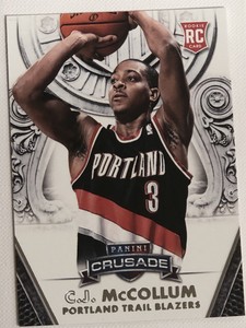 2013-14 Panini Crusade #136 C.J. McCollum Rookie RC CJ Portland Trail Blazers