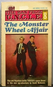 McDaniel, David - The Monster Wheel Affair [Man from U.N.C.L.E. #8] PBO 1st Ed. - Picture 1 of 3