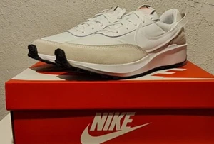 Nike Waffle Debut - Gr. 42,5 - NEU/OVP - Weiß - White/white-Black/Orange - Bild 1 von 10