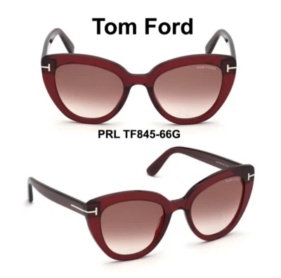 Gafas de sol Tom Ford TF 845 66G Izzi vino; marrón degradado FT 845 66G nuevas Foto 1 de 4
