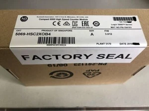 New Sealed Allen Bradley 5069-HSC2XOB4 CompactLogix High Speed Counter Module AB - Picture 1 of 2
