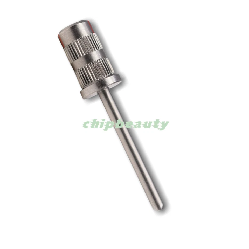 Broca de mandril de plata vástagos de 3/32" para taladro de uñas banda de lijado fácil de quitar Foto 1 de 1
