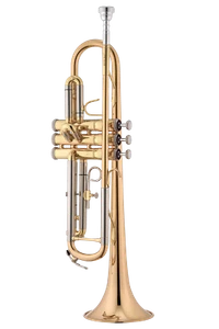 Trompeta JUPITER Bb, latón dorado, pintada JTR700RQ - Imagen 1 de 3