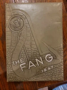 1947 CENTRAL CATHOLIC HIGH SCHOOL YEARBOOK SAN ANTONIO, TEXAS THE FANG - Picture 1 of 1