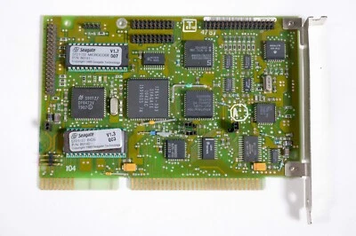 Vintage Seagate ST-21/22R RLL hard drive floppy drive card 16 bit ISA ISAC32 - Image 1 of 2