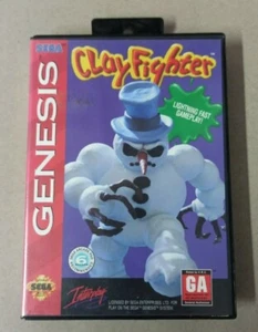 CLAY FIGHTER MEGA DRIVE GENESIS - TOP ZUSTAND  - Bild 1 von 4