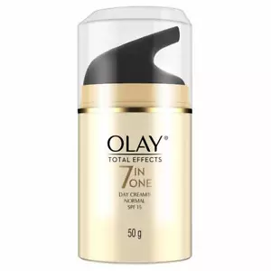 Olay Day Cream Total Effects 7 in 1, Anti-Ageing SPF 15, 50g Free Shipping - Picture 1 of 7