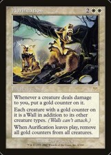 1 x MTG NM Aurification Onslaught Rare