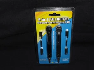 6-in-1 Led Lighted Precision Screwdriver Set by MrLight - Picture 1 of 4