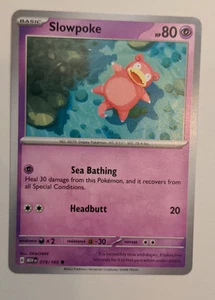 Pokemon Pokémon sv Slowpoke 079 common normal - Picture 1 of 1