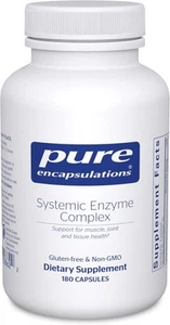Pure Encapsulations Systemic Enzyme Complex - Supports 180 Count (Pack of 1) - Picture 1 of 8