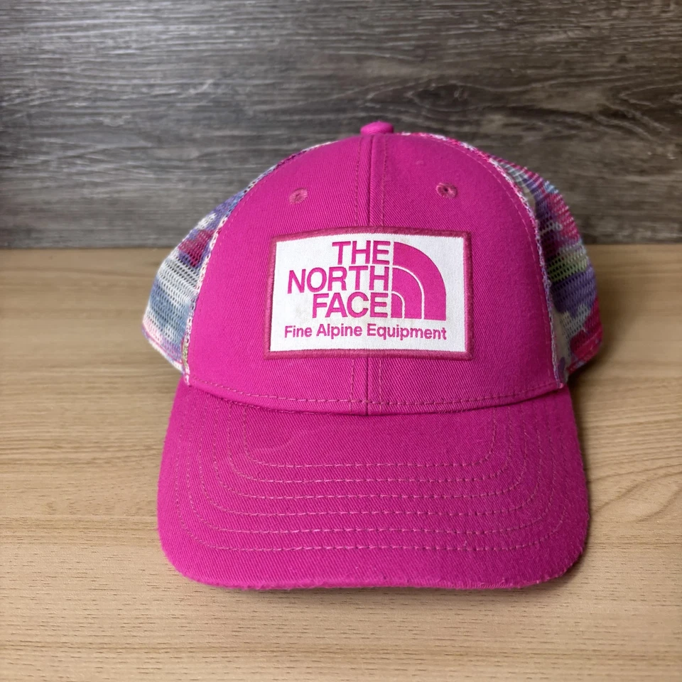 Gorra The North Face Snap Back Juvenil Talla Única Rosa Multi Camionero Malla Parche Foto 1 de 4