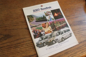 Vtg. 2007 ROADTREK Class B Motor Home Brochure, 30 pages, very detailed piece - Picture 1 of 3