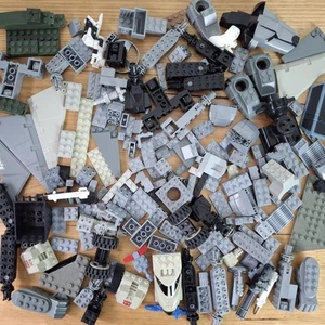 Mega Bloks / BTR Loose Building Blocks Bulk Lot 560g Army Plane Robot Pieces - Picture 1 of 19