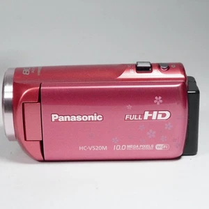 Panasonic HC-V520M Pink Camcorder Video Camera Full HD 50x Zoom Exc - Picture 1 of 24