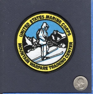 USMC Mountain Warfare Training Center Bridgeport CA Base Unit Squadron Patch - Bild 1 von 1