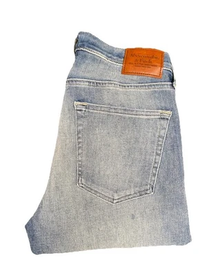 Abercrombie & Fitch Stretch Jeans Light Blue Men’s Size 30 Slim Fit Denim - Image 1 of 4